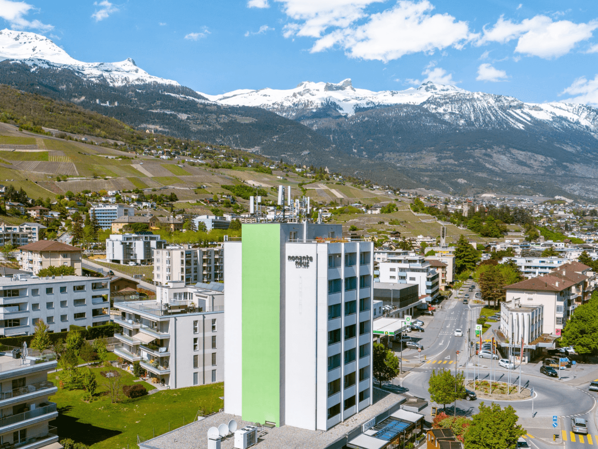 View of Sierre
