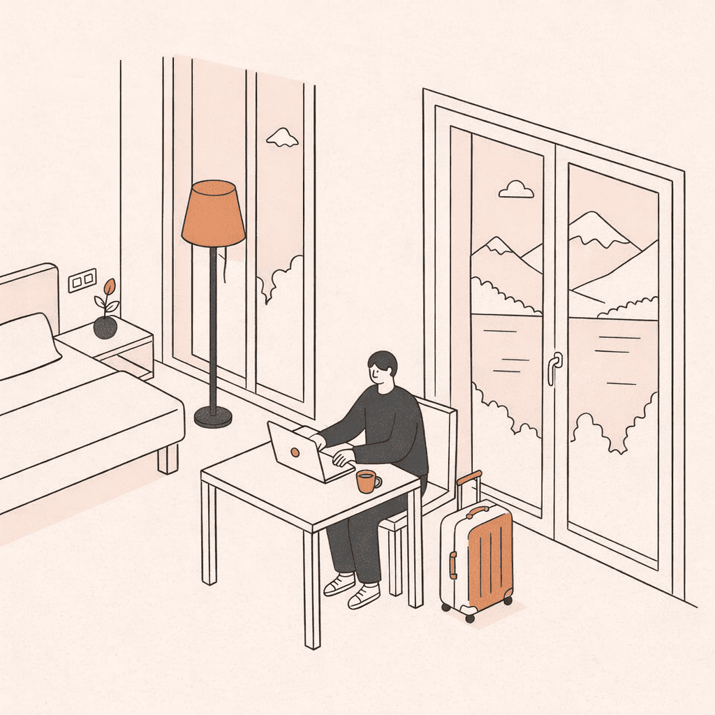 Are apart-hotels in Vevey suitable for long-term stays?